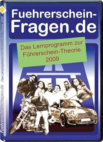 Führerschein-Fragen.de 2009: Das Lernprogramm zur Führerschein-Theorie: Das Lernprogramm zur Führerscheinfragen-Theorie. Lernprogramm auf CD-Rom für Windows 98, NT, 2000, XP und Vista - Klaus Biedermann