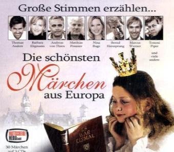 Die schönsten Märchen aus Europa (Hörbuch 3 CDs in Box) - 21 Sprecherinnen und Sprecher