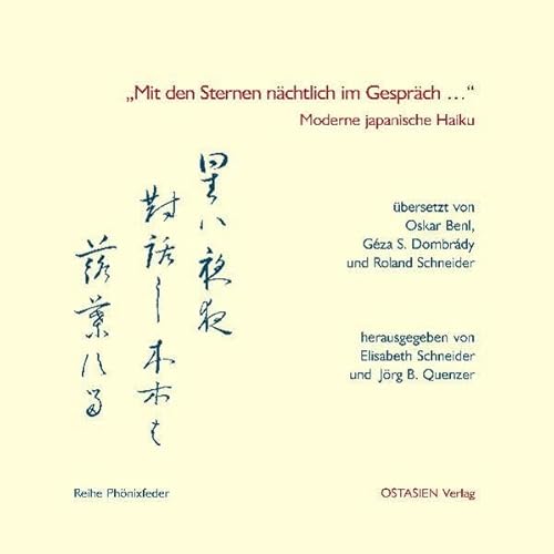 9783940527516: "Mit Den Sternen Nchtlich Im Gesprch ."