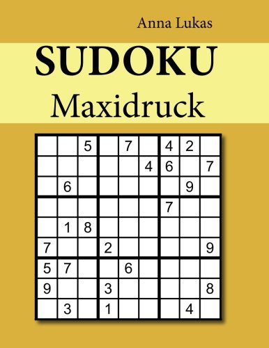Beispielbild fr Sudoku Maxidruck zum Verkauf von Buchpark