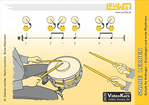 Beispielbild fr Snare Drum lernen, Schule fr Anfnger: Grundlagen und erste Rhythmen (Hefte fr Percussionsinstrumente) zum Verkauf von medimops