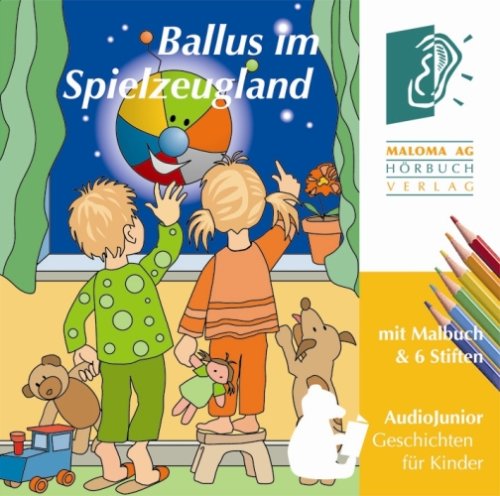 Stock image for Ballus im Spielzeugland, (1 Audio-CD + Malbuch + 6 Buntstifte) for sale by medimops