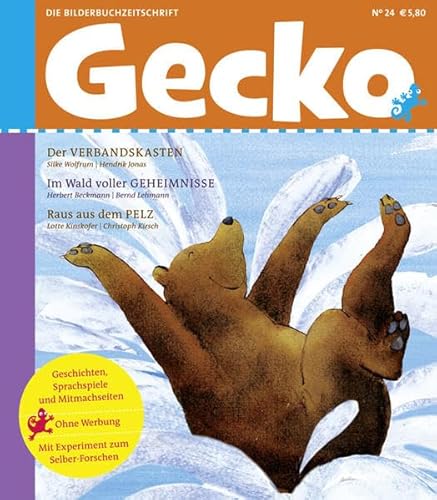 Gecko Kinderzeitschrift - Lesespaß für Klein und Groß: Gecko 24: Die Bilderbuch-Zeitschrift - Wolfrum, Silke, Beckmann, Herbert