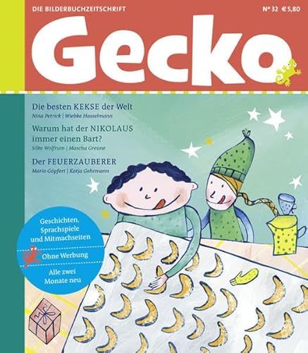 Gecko Kinderzeitschrift Band 32: Die Bilderbuch-Zeitschrift - Petrick, Nina, Wolfrum, Silke