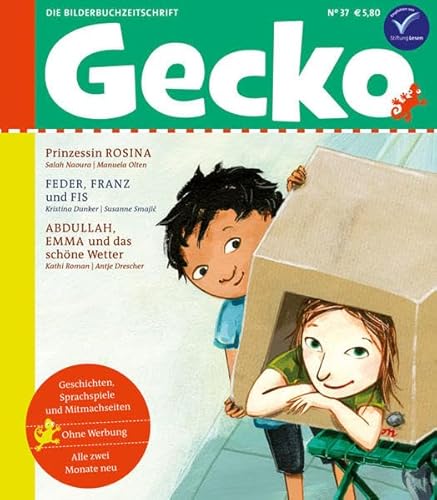 Gecko Kinderzeitschrift Band 37: Die Bilderbuch-Zeitschrift - Naoura, Salah, Dunker, Kristina