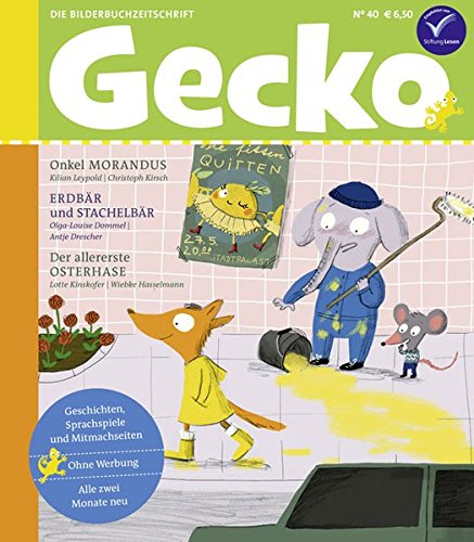 Beispielbild fr Gecko Kinderzeitschrift Band 40: Die Bilderbuch-Zeitschrift zum Verkauf von medimops