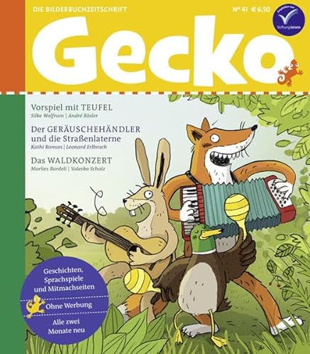 Gecko Band 41 Die Bilderbuch-Zeitschrift