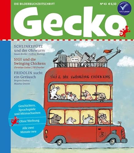 Gecko Kinderzeitschrift Band 43: Die Bilderbuch-Zeitschrift - Kreller, Susan, Gailus, Christian