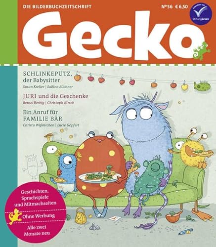 9783940675552: Kreller, S: Gecko: Die Bilderbuchzeitschrift Band 56
