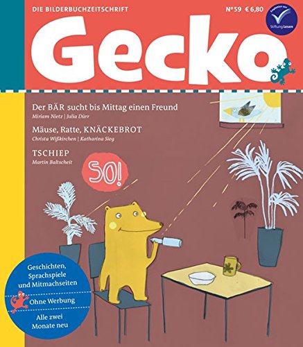 Beispielbild fr Gecko Kinderzeitschrift Band 59: Die Bilderbuch-Zeitschrift zum Verkauf von WorldofBooks