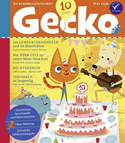 Beispielbild fr Gecko Kinderzeitschrift Band 61: Die Bilderbuch-Zeitschrift zum Verkauf von medimops