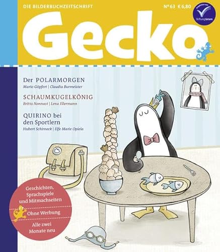 Beispielbild fr Gecko Kinderzeitschrift Band 63: Die Bilderbuchzeitschrift zum Verkauf von medimops