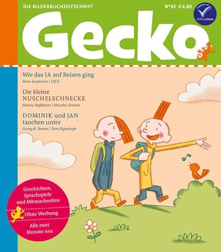 Gecko Kinderzeitschrift Band 65: Die Bilderbuchzeitschrift - Jaspersen, Anne, Neßhöver, Nanna