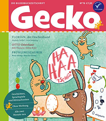 Beispielbild fr Gecko Kinderzeitschrift Band 76: Die Bilderbuchzeitschrift zum Verkauf von medimops