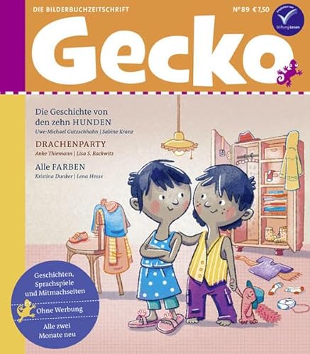 Stock image for Gecko Kinderzeitschrift Band 89 for sale by Librairie Th  la page