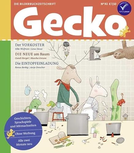 Stock image for Gecko Kinderzeitschrift Band 92: Die Bilderbuchzeitschrift for sale by Revaluation Books