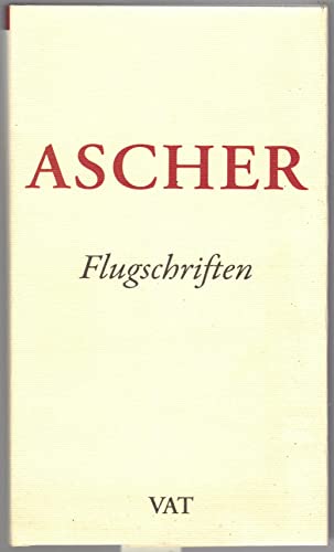 9783940884275: Flugschriften. Werkausgabe. Theoretische Schriften, Band 1