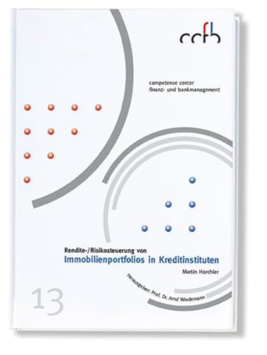 Beispielbild fr Rendite-/Risikosteuerung von Immobilienportfolios in Kreditinstituten zum Verkauf von medimops