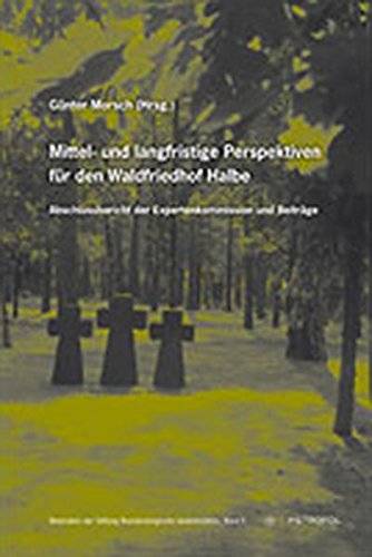 9783940938572: Mittel- und langfristige Perspektiven fr den Waldfriedhof Halbe: Abschlussbericht der Expertenkommission und Beitrge