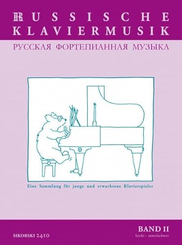 9783940982612: Russische Klaviermusik Band II: Eine Sammlung fr junge und erwachsene Klavierspieler. Band II: mittel - mittelschwer