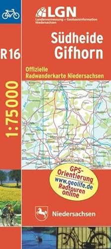 9783941177154: LGLN NDS 75 000 Rad Sdheide Gifhorn: Offizielle Radwanderkarte Niedersachsen