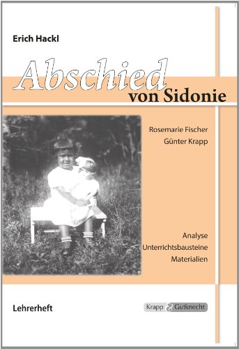 Imagen de archivo de Abschied von Sidonie - Erich Hackl -Language: german a la venta por GreatBookPrices