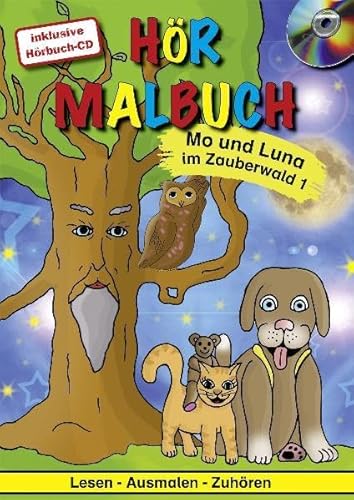 Beispielbild fr Mo und Luna im Zauberwald 1: Hrmalbuch zum Verkauf von medimops