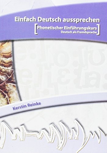 Stock image for Einfach Deutsch Aussprechen Buch Und CD for sale by Blackwell's