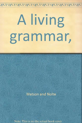 9783941355033: A living grammar,