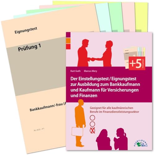 Imagen de archivo de Der Einstellungstest / Eignungstest zur Ausbildung zum Bankkaufmann und Kaufmann fr Versicherungen und Finanzen: Geeignet fr alle kaufmnn a la venta por Ammareal