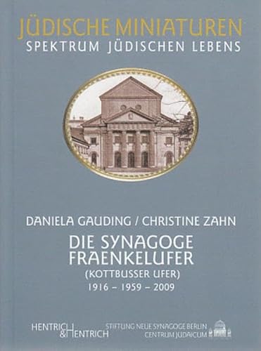 9783941450004: Die Synagoge Fraenkelufer