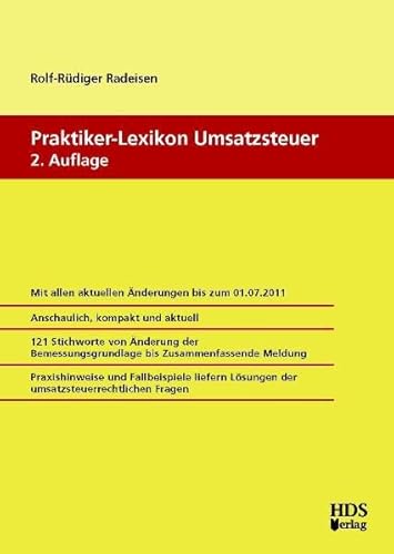 Stock image for Praktiker-Lexikon Umsatzsteuer, 2. Auflage for sale by Buchpark