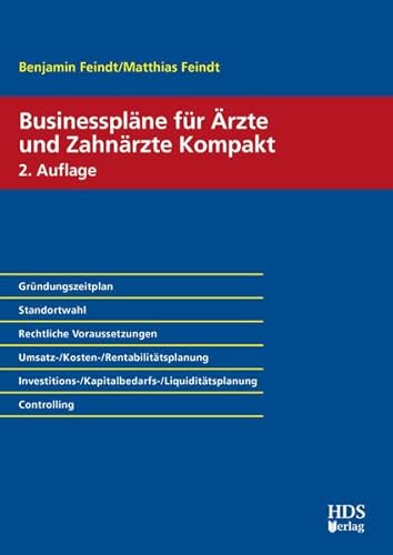 9783941480520: Businessplne fr rzte und Zahnrzte Kompakt