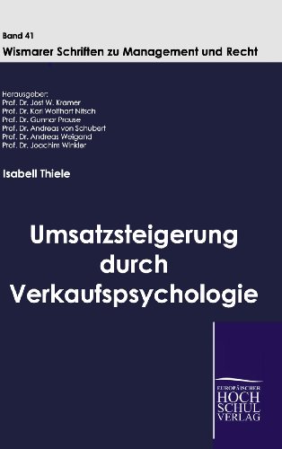 Stock image for Umsatzsteigerung durch Verkaufspsychologie (German Edition) for sale by Lucky's Textbooks