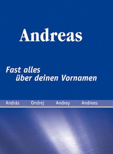 Beispielbild fr Andreas - fast alles ber deinen Vornamen zum Verkauf von medimops