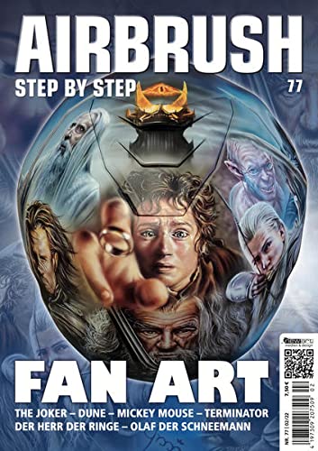 Beispielbild fr Airbrush Step by Step 77: Fan Art zum Verkauf von Revaluation Books