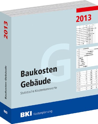Stock image for Baukosten Gebude 2013: Statistische Kostenkennwerte Teil 1 for sale by medimops