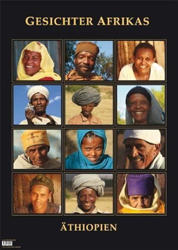 Gesichter Afrikas - Äthiopien, Poster,12 faszinierende Portraits der Hochlandbewohner - Manfred Hoffmann