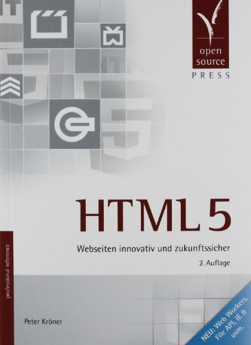 Stock image for HTML5. Webseiten innovativ und zukunftssicher for sale by medimops