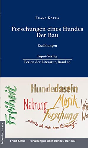 Beispielbild fr Forschungen eines Hundes, Der Bau -Language: german zum Verkauf von GreatBookPrices