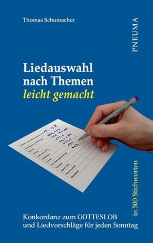 Stock image for Liedauswahl nach Themen leicht gemacht -Language: german for sale by GreatBookPrices