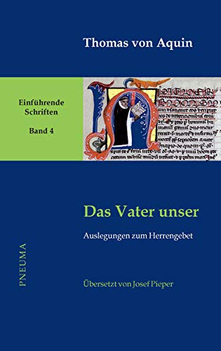Stock image for Thomas Von Aquin: Vater unser for sale by Blackwell's