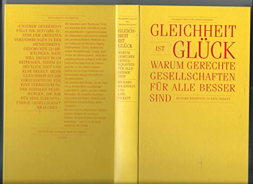 Stock image for Gleichheit ist Glck: Warum gerechte Gesellschaften fr alle besser sind for sale by medimops