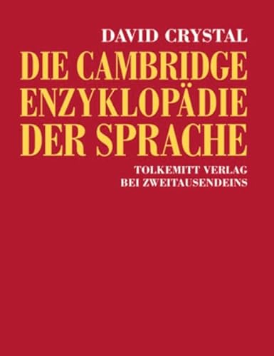 9783942048323: Die Cambridge Enzyklopdie der Sprache