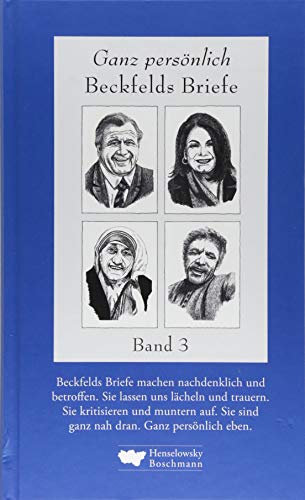 Beispielbild fr Ganz persnlich: Beckfelds Briefe. Band 3 zum Verkauf von medimops