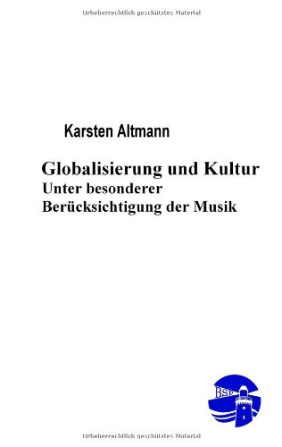 Beispielbild für Globalisierung und Kultur -Language: german zum Verkauf von GreatBookPrices