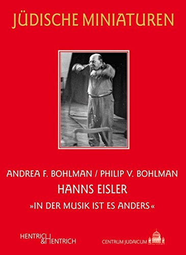 Beispielbild fr Bohlman, P: Hanns Eisler zum Verkauf von Einar & Bert Theaterbuchhandlung