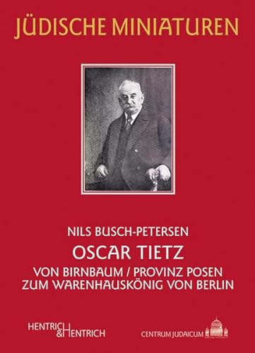 Stock image for Oscar Tietz -Language: german for sale by GreatBookPrices
