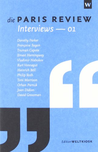 Stock image for Die Paris Review Interviews - 01 for sale by medimops