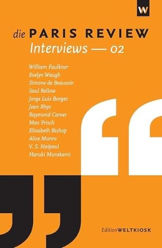 Stock image for Die Paris Review Interviews - 02 for sale by medimops